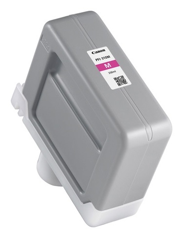 Canon PFI-310M Cartuccia d'Inchiostro Originale Magenta 330ml - Inchiostro a Base di Pigmento, Compatibile con TX-2000, TX-3000, TX-4000