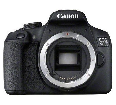 Canon EOS 2000D Fotocamera Reflex Digitale con Obiettivo EF-S 18-55mm f/3.5-5.6 III, Sensore CMOS 24,1 MP, Video Full HD, Wi-Fi e NFC