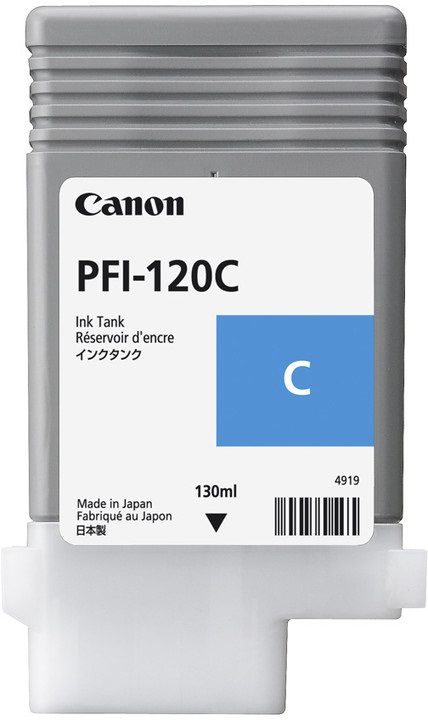 Canon PFI-120C Cartuccia d'Inchiostro Originale Ciano 130 ml - 1 pz, Confezione Singola