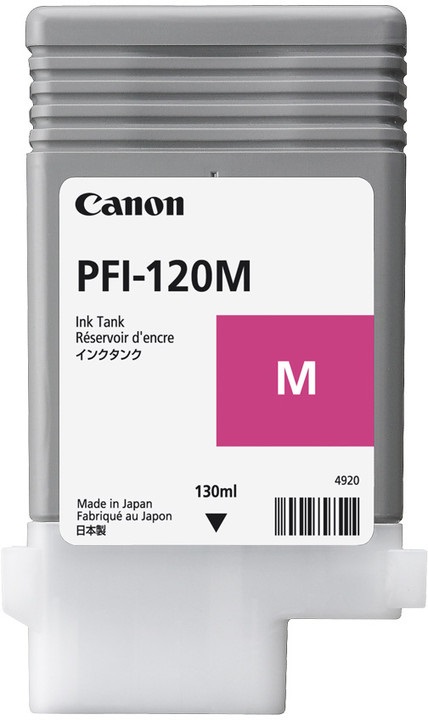 Canon PFI-120M Cartuccia d'Inchiostro Magenta Originale 130 ml Inchiostro a base di pigmento - 1 pz