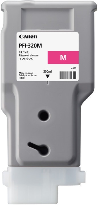 Canon PFI-320M Cartuccia d'Inchiostro Originale Magenta 300ml - Compatibile con TM-200, TM-205, TM-300, TM-305