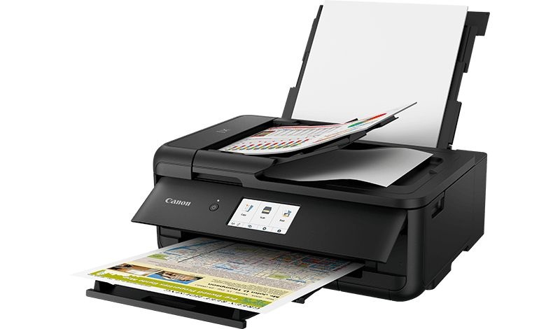 Canon PIXMA TS9550 Stampante Multifunzionale A3 Ad Inchiostro 4800 x 1200 DPI Wi-Fi con ADF e Touch Screen