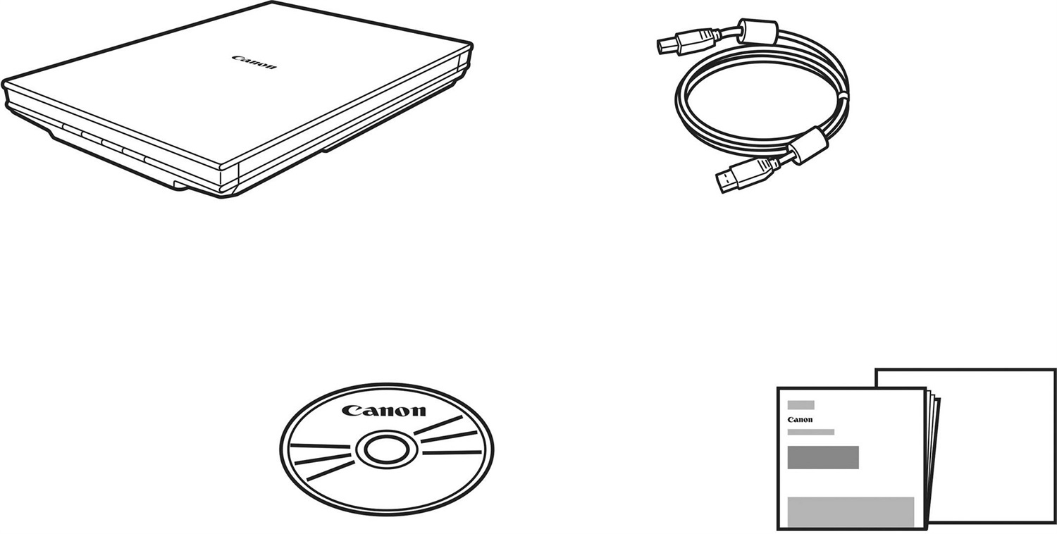 Canon CanoScan LiDE 300 Scanner Piano A4 Nero - 2400 x 2400 DPI, Design Leggero e Compatto