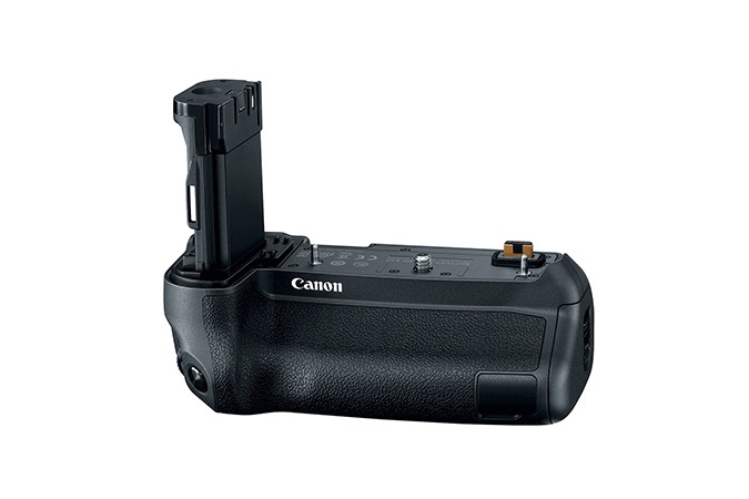 Canon BG-E22 Impugnatura Porta Batteria per Canon EOS R - Raddoppia la durata con 2 batterie LP-E6N, ricarica in movimento, maggiore autonomia e maneggevolezza