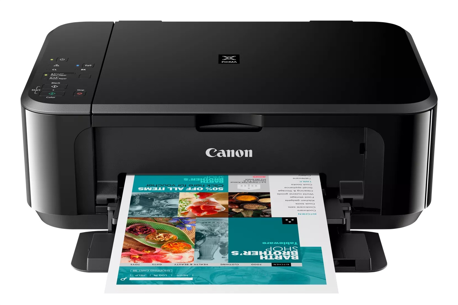 Canon PIXMA MG3650S Stampante Multifunzione Inkjet A4 Wi-Fi 4800 x 1200 DPI, Stampa/Copia/Scansione a Colori