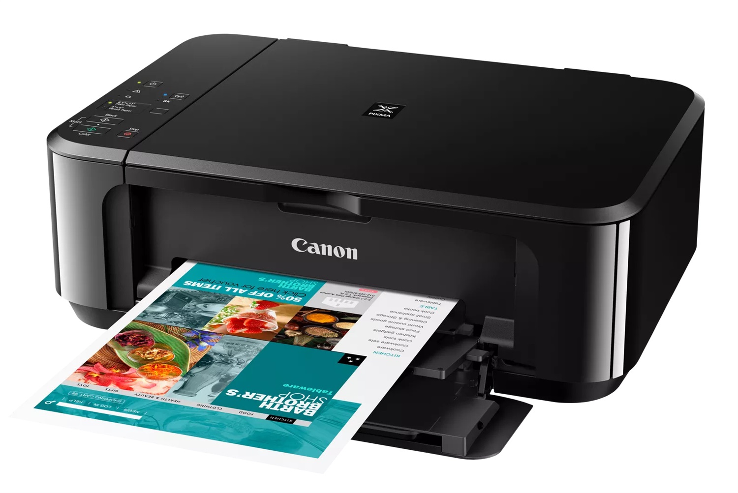 Canon PIXMA MG3650S Stampante Multifunzione Inkjet A4 Wi-Fi 4800 x 1200 DPI, Stampa/Copia/Scansione a Colori