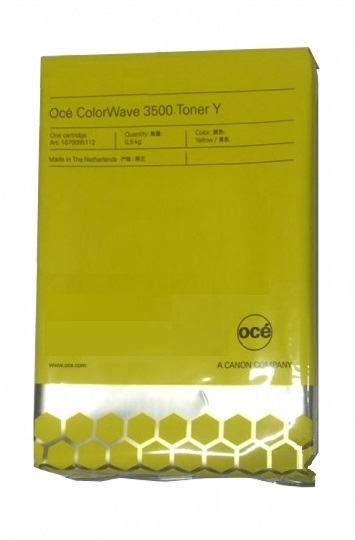 Canon Colorwave 3500 Toner Giallo 500gr Compatibile - Cartuccia Toner per Stampa Laser
