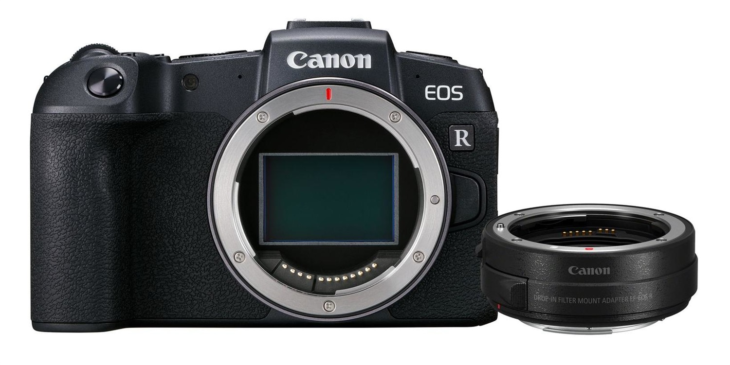 Canon EOS RP Body + EF-EOS R Adapter Corpo MILC 26,2 MP CMOS 6240 x 4160 Pixel Nero