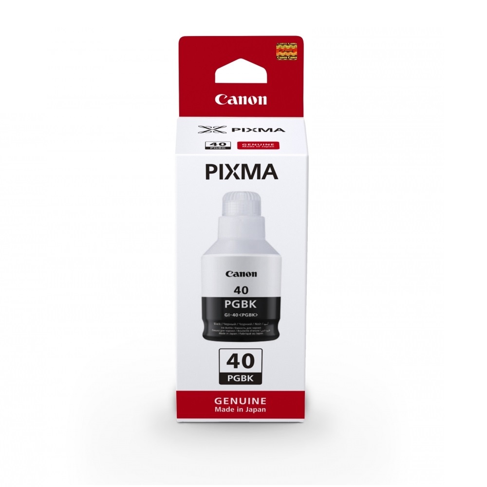 Canon GI-40PGBK Cartuccia d'inchiostro Nero Originale per PIXMA G5040/G6040/GM2040 - Fino a 6000 Pagine