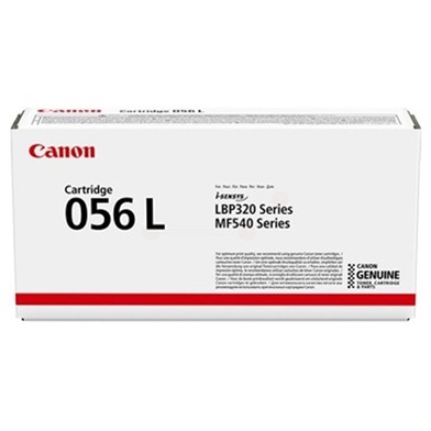 Canon 056 L Cartuccia Toner Originale Nero - 5100 Pagine - Compatibile con i-SENSYS LBP 325x, MF 542x, MF 543x
