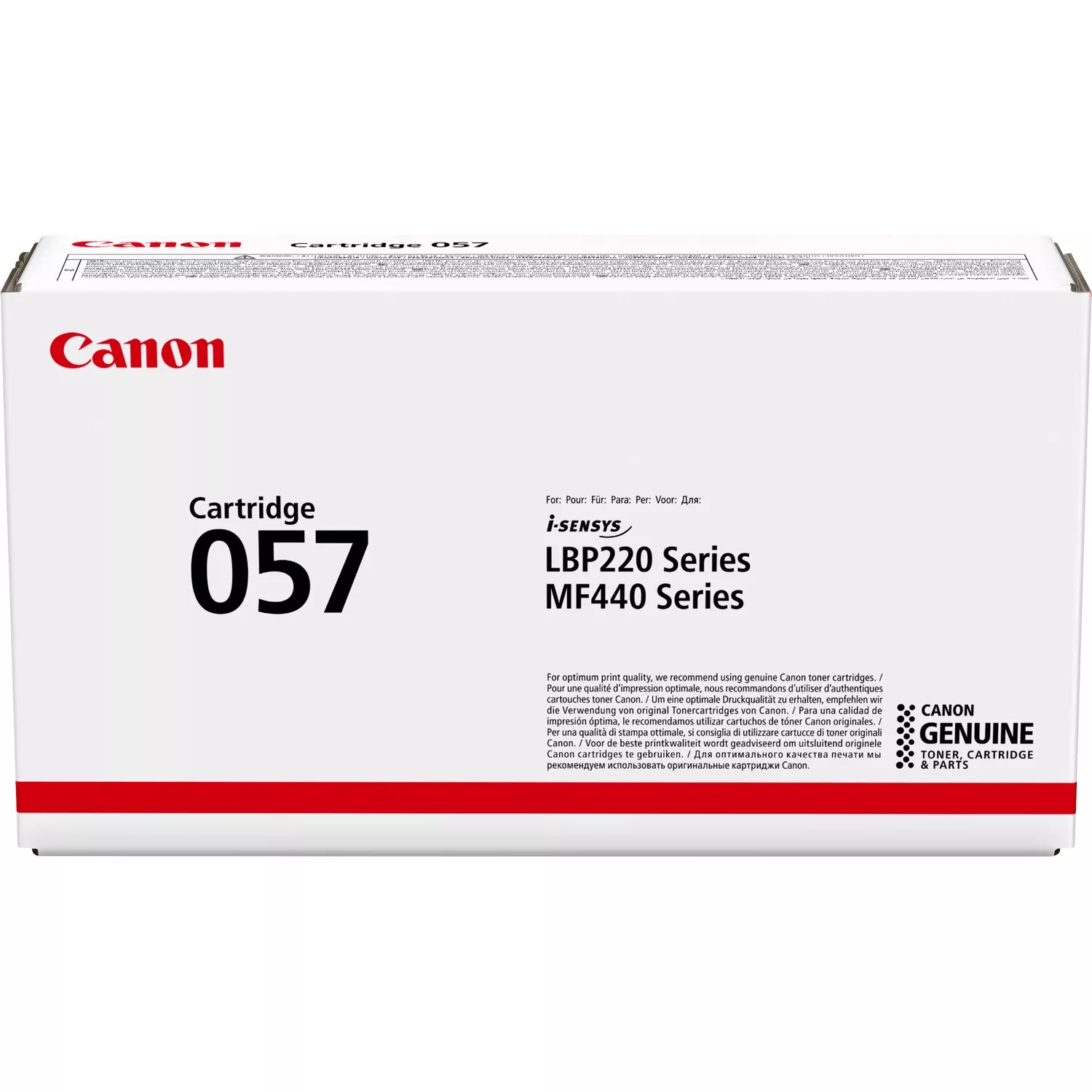 Canon 057 Toner Nero Originale 3009C002 - Resa Fino a 3100 Pagine per Stampanti i-SENSYS