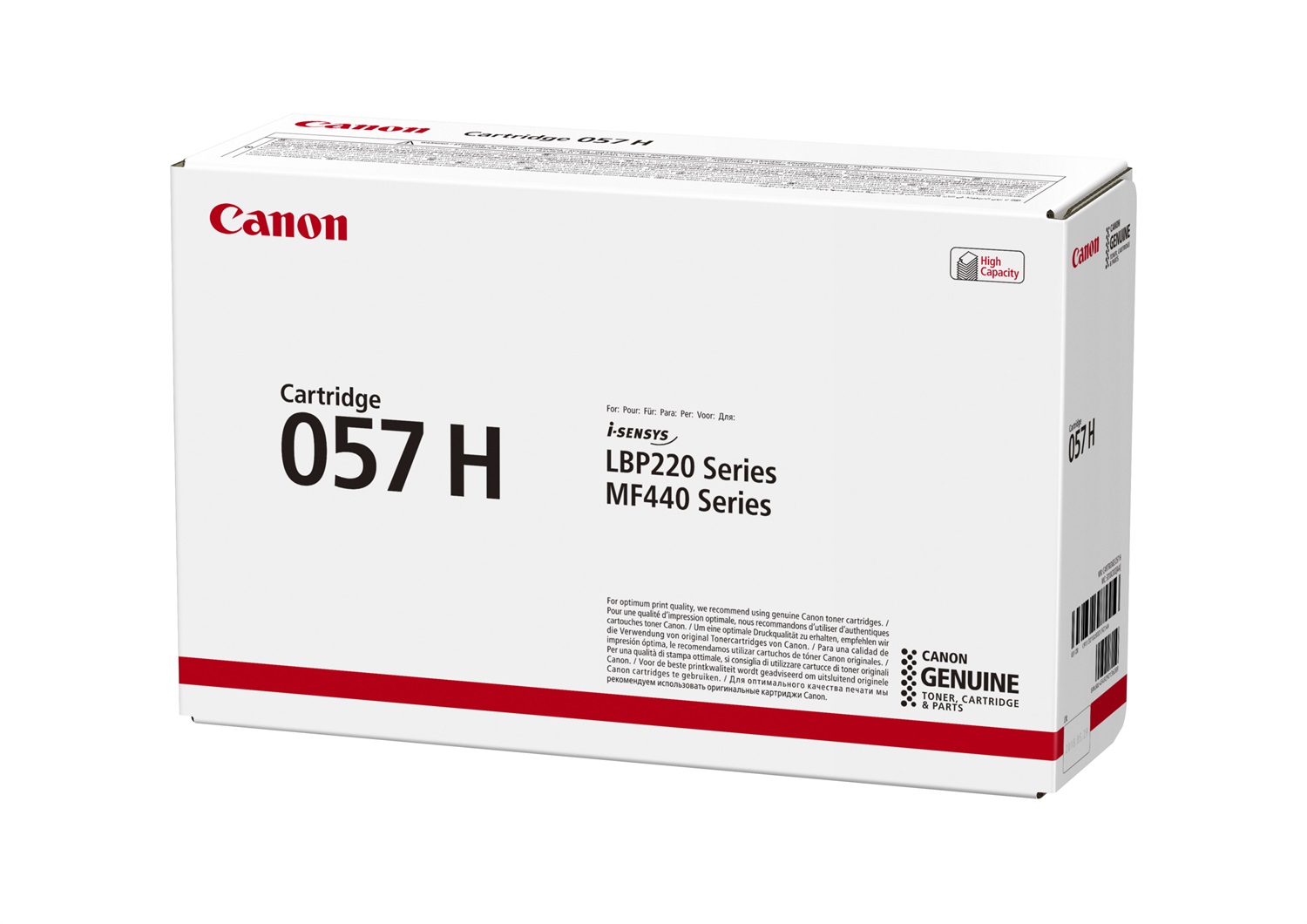 Canon i-SENSYS 057H Cartuccia Toner Originale Nero 3010C002 - Resa Fino a 10.000 Pagine