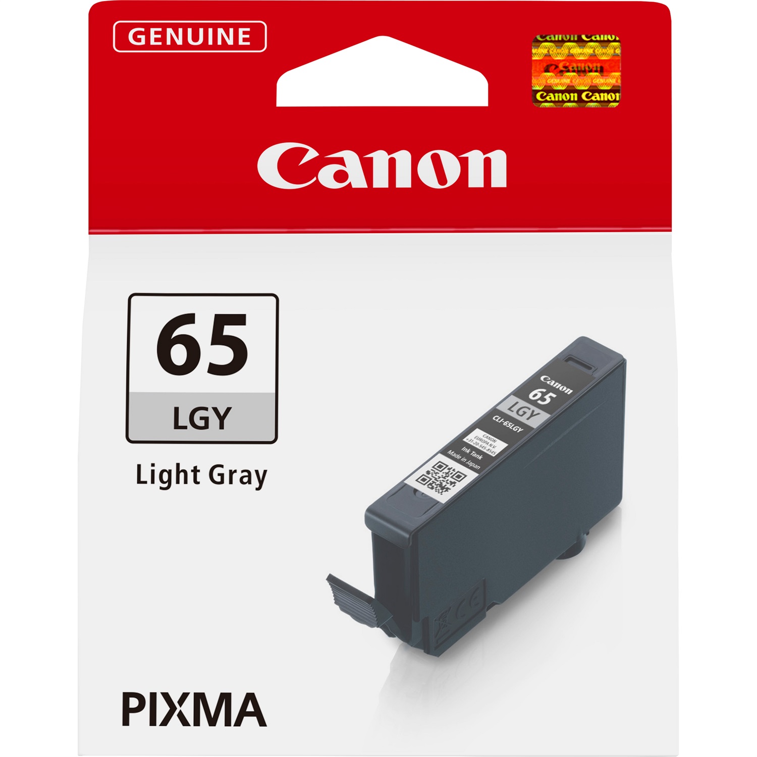 Canon Cartuccia d'inchiostro Originale Grigio Chiaro CLI-65LGY 12,6 ml per PIXMA PRO-200 - Fino a 965 foto