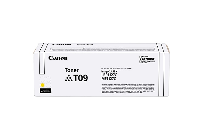 Canon Toner T09Y Originale Giallo 3017C006 - 5900 Pagine per i-SENSYS X C1127P/C1127i/C1127iF