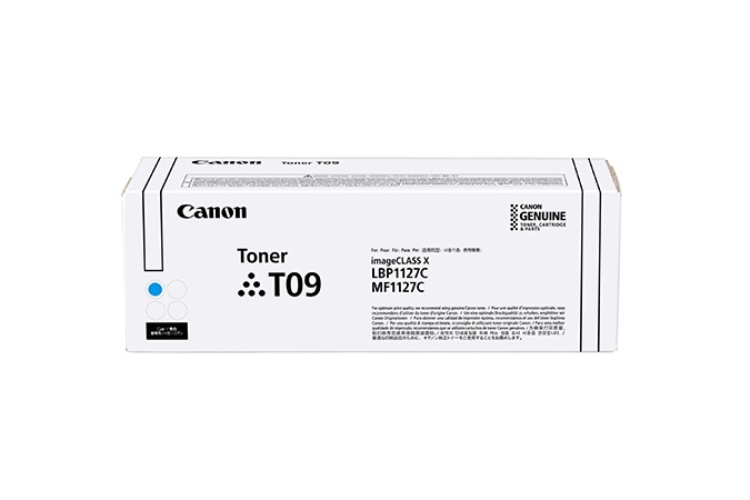 Canon T09C Cartuccia Toner Originale Ciano 5900 Pagine per i-SENSYS X C1127P/C1127i/C1127iF