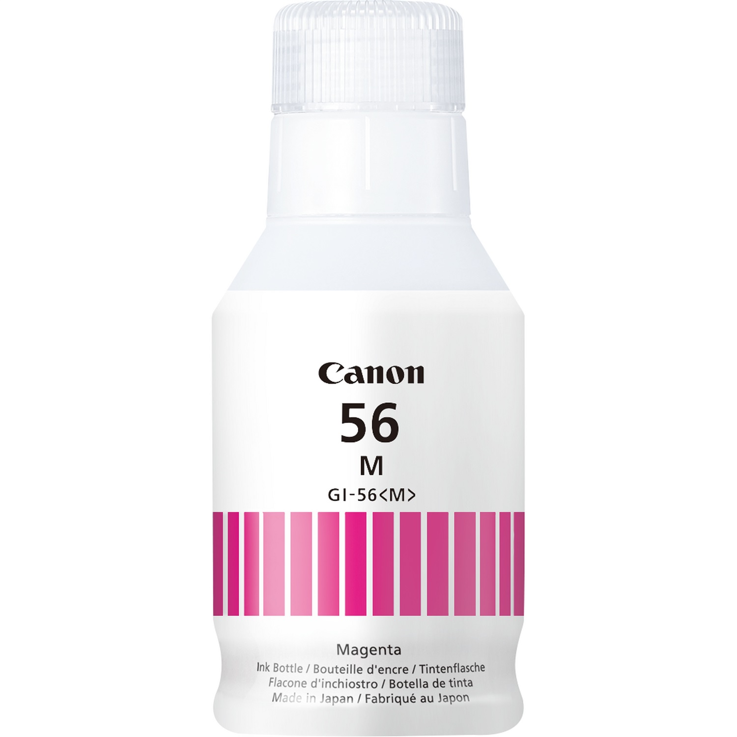 Canon Flacone d'inchiostro GI-56M Magenta 135ml - Fino a 14.000 pagine, Compatibile con MAXIFY GX3050, GX4050, GX5050, GX6050, GX7050