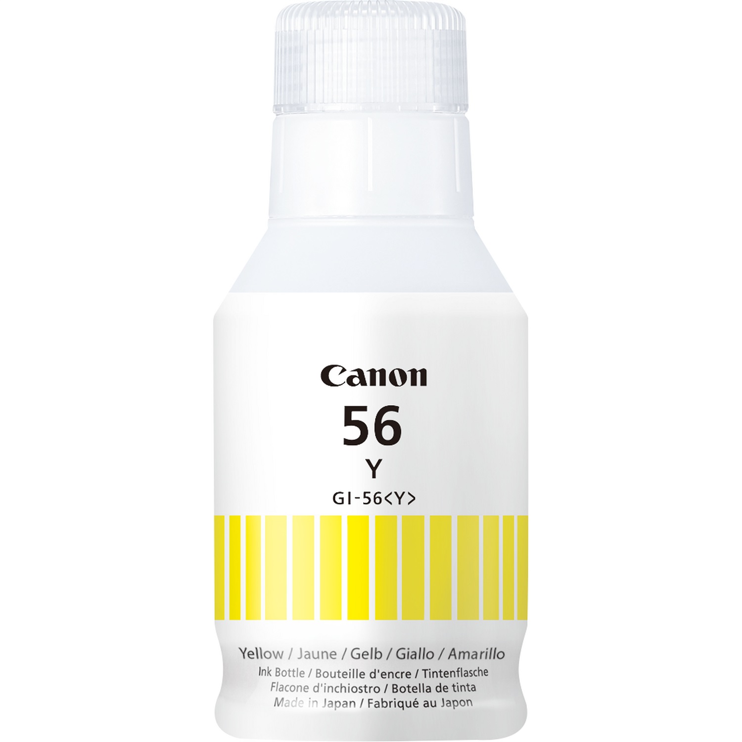 Canon Flacone d'inchiostro GI-56Y Giallo 135ml - Fino a 14.000 pagine per MAXIFY GX3050, GX4050, GX5050, GX6050, GX7050
