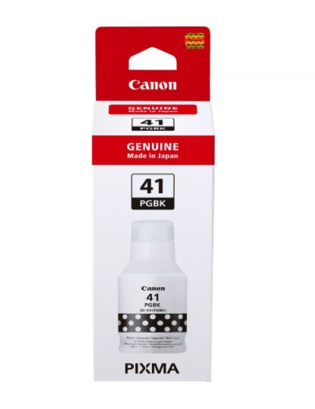 Canon GI-41PGBK Cartuccia d'Inchiostro Originale Nero - 135 ml, 7600 Pagine, Compatibile con PIXMA G1420, G2420, G3420 e Altri Modelli