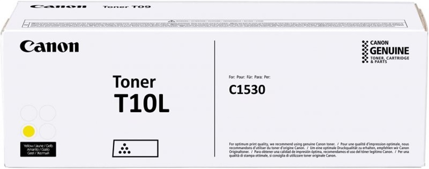 Canon T10L Cartuccia Toner Originale Giallo - 5000 Pagine - Compatibile con imageRUNNER C1538iF e C1533iF