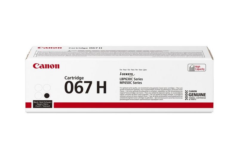 Canon 067H Toner Nero Originale 5106C002 - Alta Capacità, 3130 Pagine