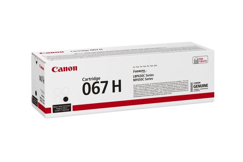 Canon 067H Toner Nero Originale 5106C002 - Alta Capacità, 3130 Pagine