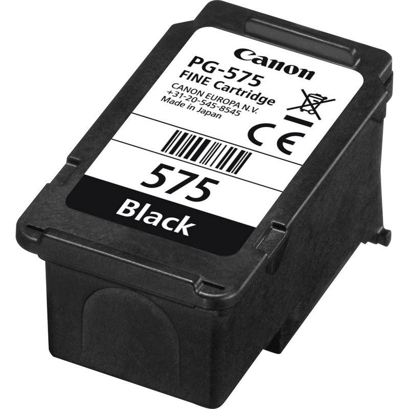 Canon PG-575 Cartuccia d'Inchiostro Originale Nero 6,2 ml - 100 Pagine per Pixma TR 4750 i, TR 4751 i, TS 3500 Series, TS 3550 i, TS 3551 i