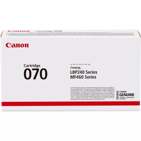 Canon 070 Cartuccia Toner Originale Nero 5639C002 - 3000 Pagine per Stampanti LBP243dw, LBP246dw, MF461dw, MF463dw, MF465dw