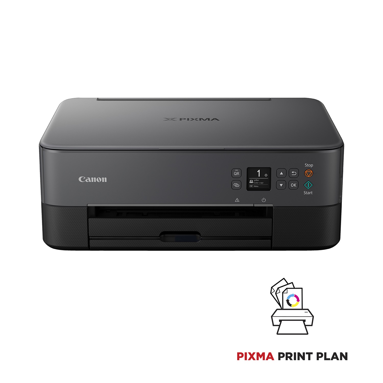 Canon PIXMA TS5350i - Stampante Multifunzione Ad Inchiostro A4, 4800 x 1200 DPI, Wi-Fi, Copia e Scansione a Colori, LCD 3.7 cm