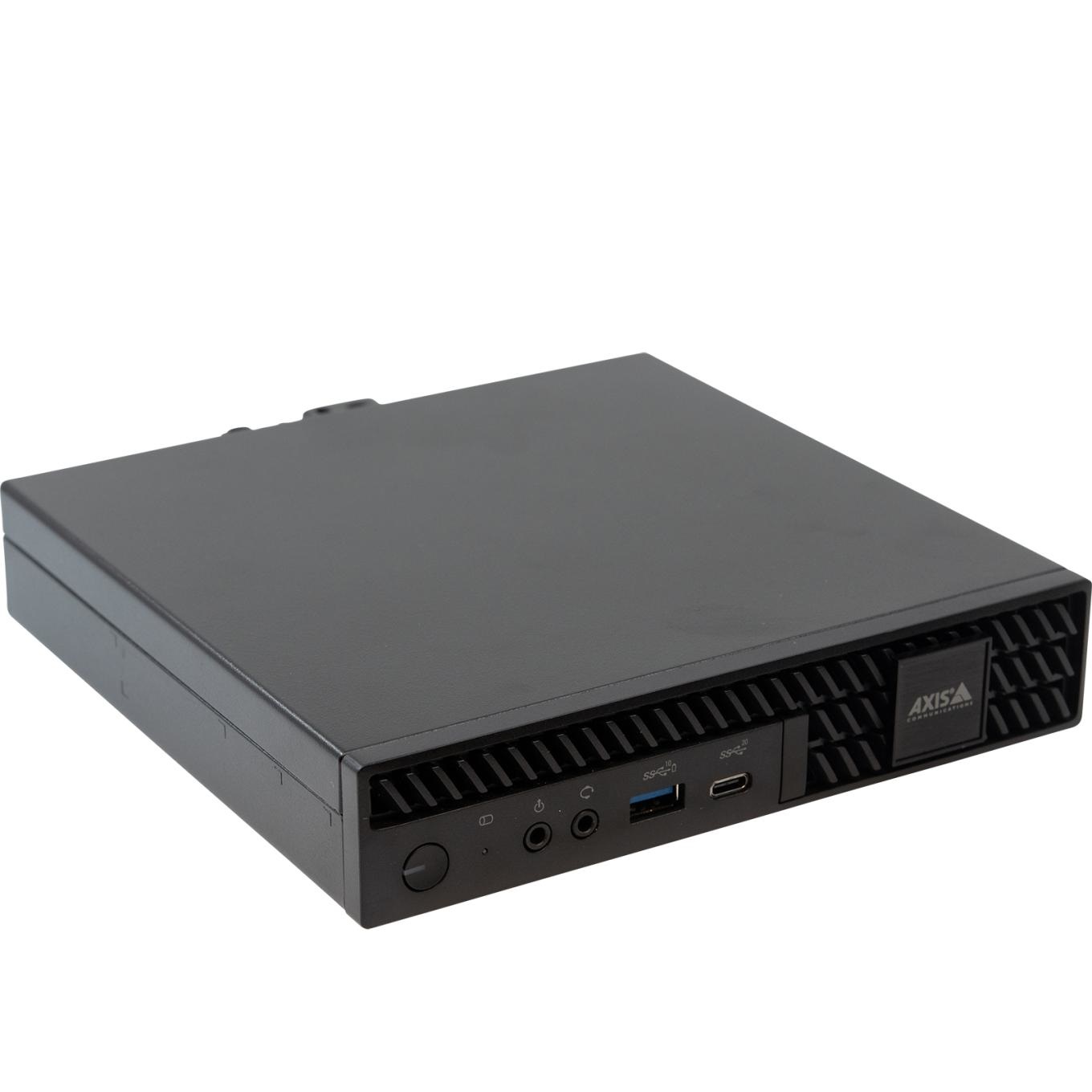 Axis 02693-003 Videoregistratore di rete (NVR) Nero - 1 canale di ingresso, 36 canali simultanei, 8192 MB RAM, Windows 10 IoT Enterprise