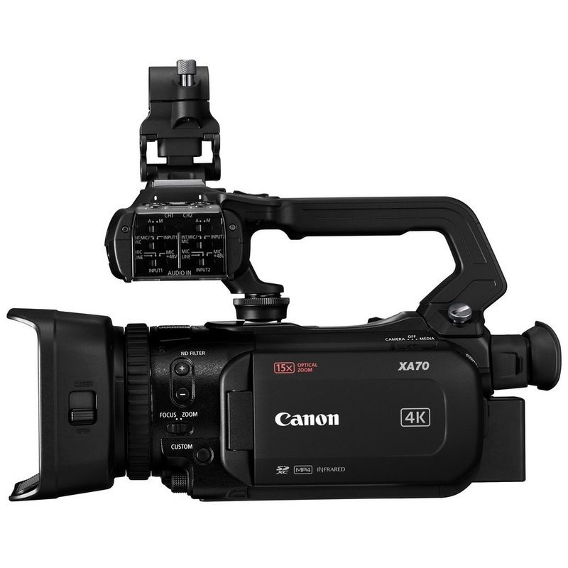 Canon XA70 Videocamera 4K UHD con Sensore CMOS da 1
