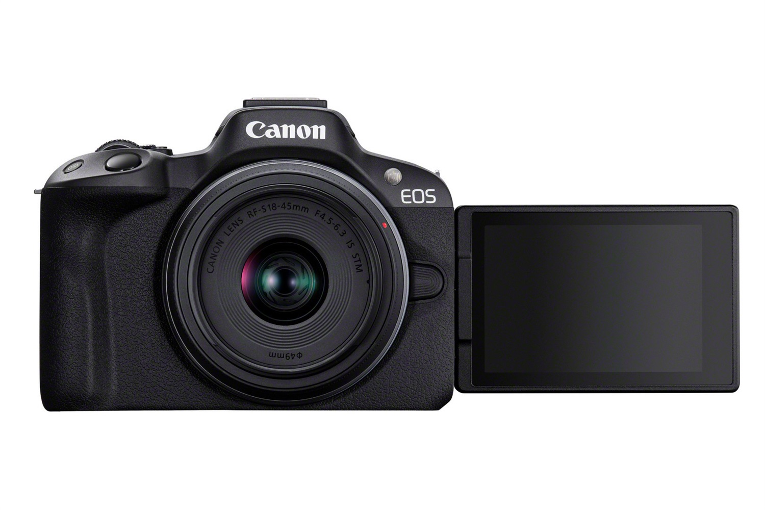 Canon EOS R50 - Fotocamera Mirrorless con Obiettivo RF-S 18-45mm F4.5-6.3 IS STM, Sensore APS-C 24,2 MP, Video 4K UHD, Touch Screen, Garanzia Ufficiale