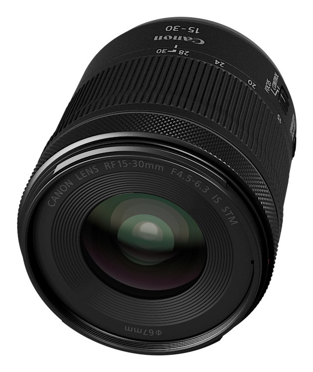 Canon RF 15-30mm F4.5-6.3 IS STM - Obiettivo Ultra-Grandangolare con Stabilizzazione Ottica, Autofocus STM, Compatibile FF e APS-C, Colore Nero