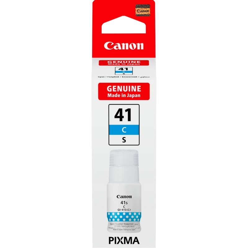 Canon GI-41S C Cartuccia d'Inchiostro Originale Ciano 40 ml - Fino a 4400 Pagine