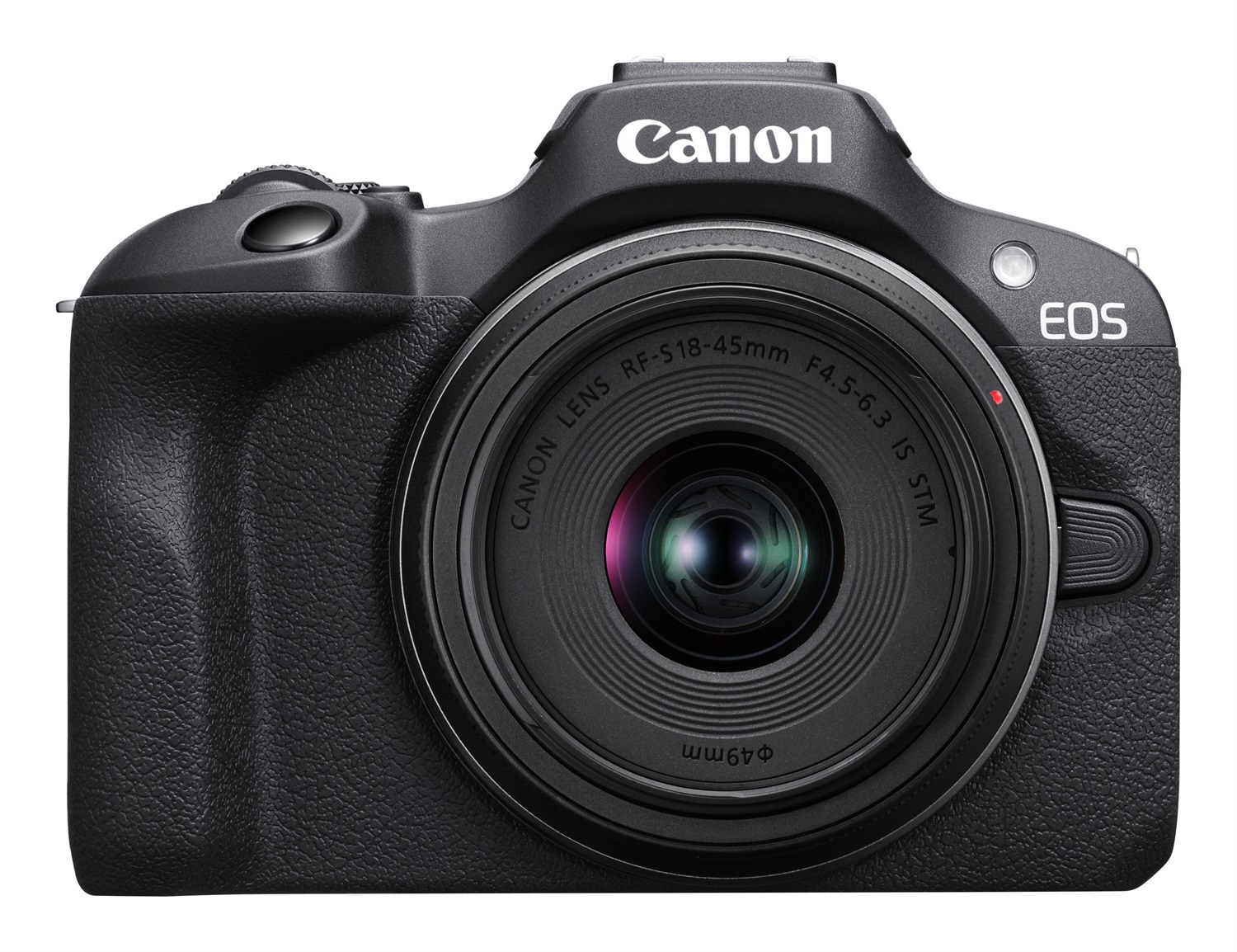 Canon EOS R100 - Fotocamera Mirrorless APS-C 24,1 MP con Obiettivo RF-S 18-45mm F4.5-6.3 IS STM, Video 4K, WiFi e Bluetooth, Garanzia Ufficiale Canon