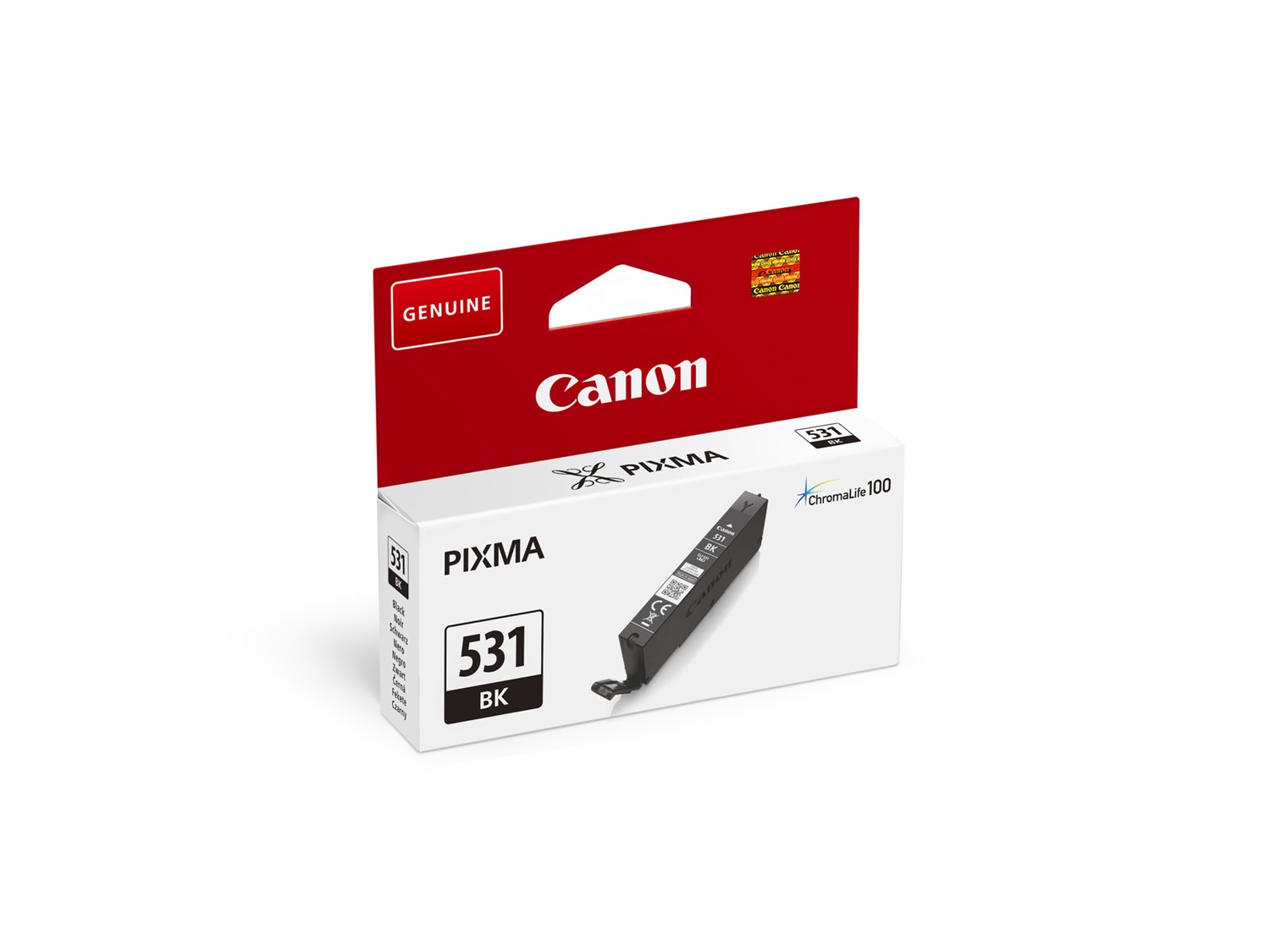Canon 6118C001 Cartuccia d'Inchiostro Originale Nero 8.2ml ~400 Pagine Compatibile con Pixma TS8750/TS8751/TS8550