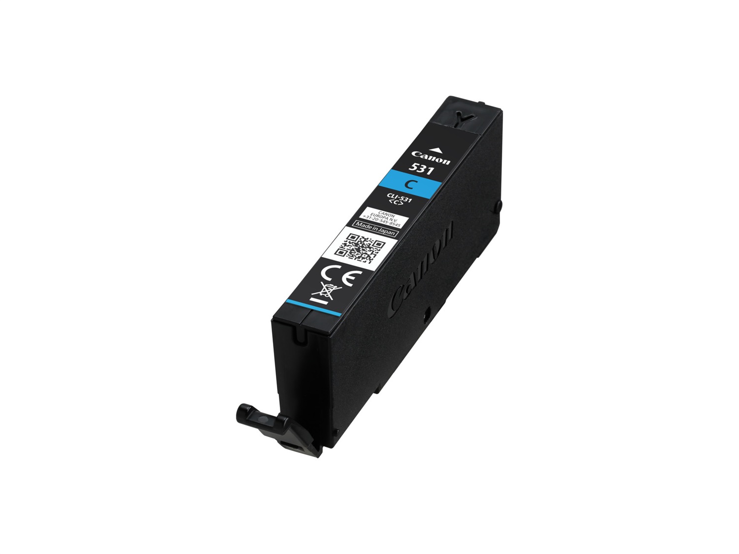 Canon 6119C001 Cartuccia d'Inchiostro Originale Ciano CLI-531C - 515 Pagine - Compatibile con Pixma TS8750/TS8751