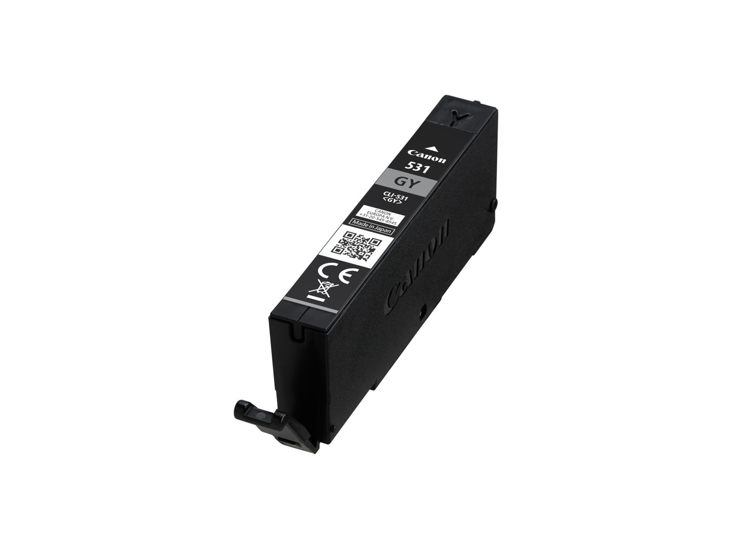 Canon Cartuccia d'inchiostro Originale Grigio 6122C001 CLI-531GY - 1 pz, ~400 pagine, compatibile con Pixma TS8750 e TS8751