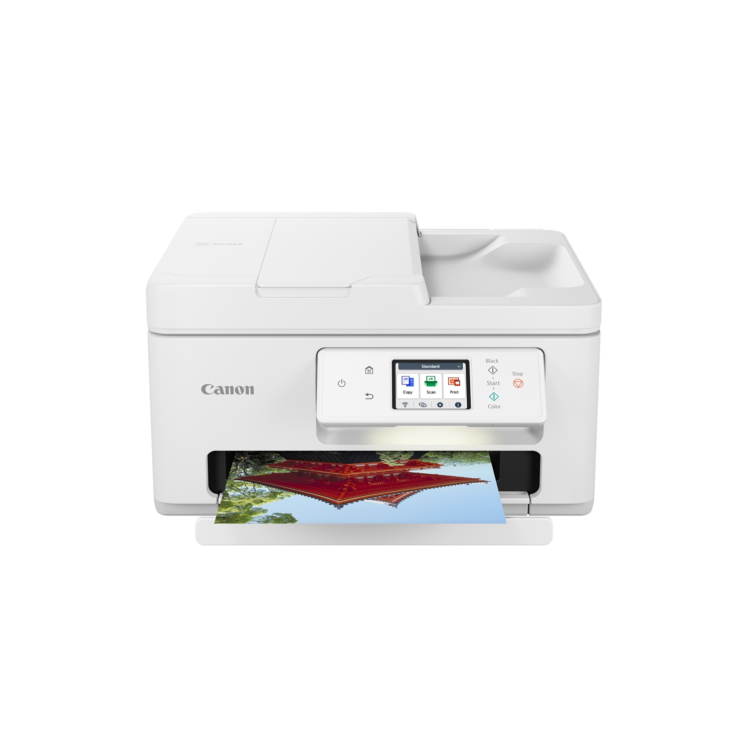 Canon PIXMA TS7750i Stampante Multifunzione Inkjet A4 Wi-Fi 1200 x 1200 DPI, Stampa/Copia/Scansione, 15 ipm, Bianco