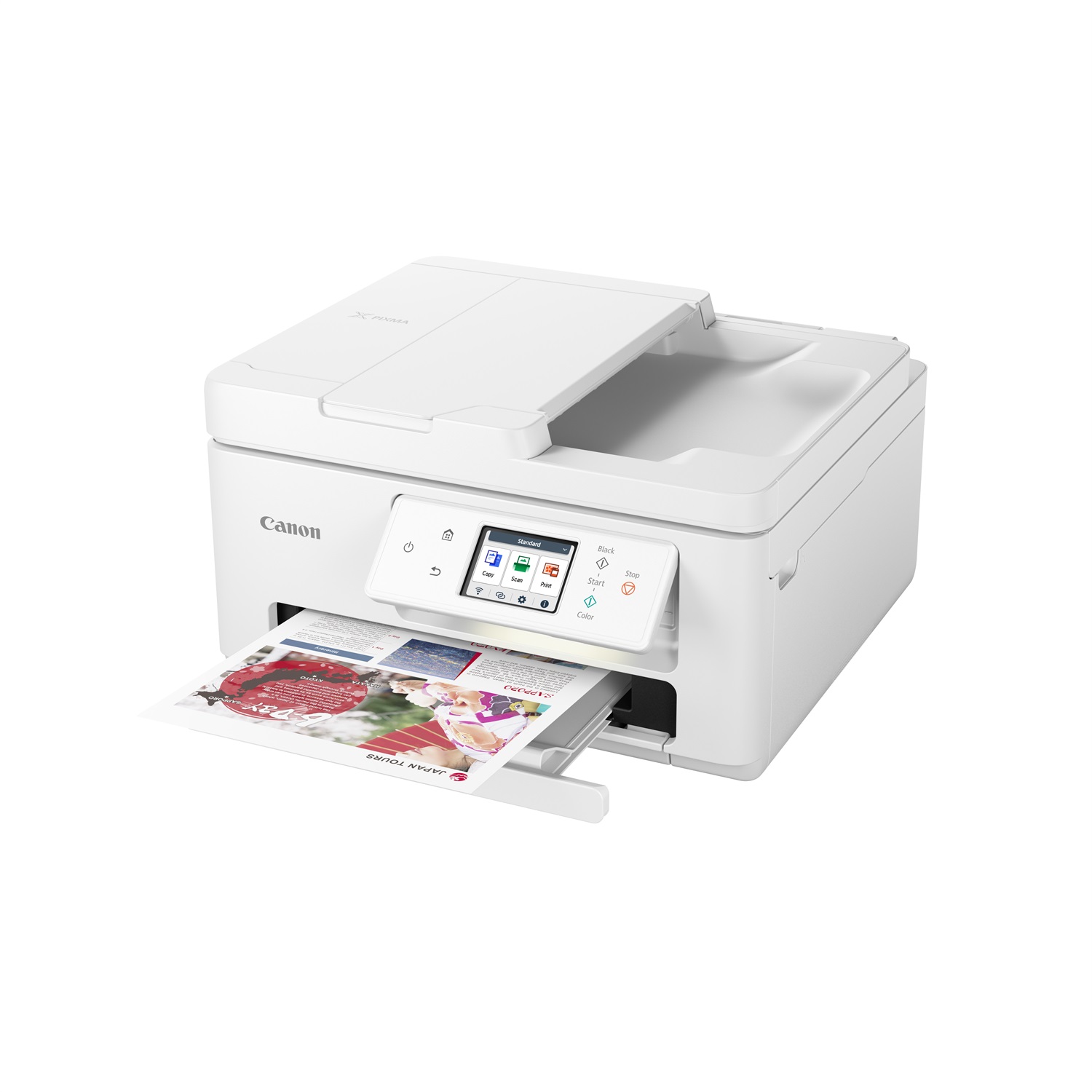 Canon PIXMA TS7750i Stampante Multifunzione Inkjet A4 Wi-Fi 1200 x 1200 DPI, Stampa/Copia/Scansione, 15 ipm, Bianco