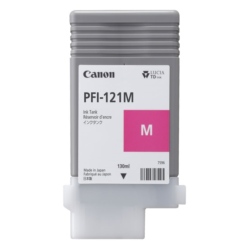 Canon PFI-121M Cartuccia d'Inchiostro Originale Magenta 130 ml - Confezione Singola