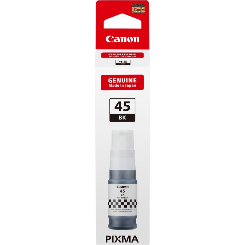 Canon GI-45BK Cartuccia d'Inchiostro Originale Nero 70 ml - 3000 Pagine, 1 pz
