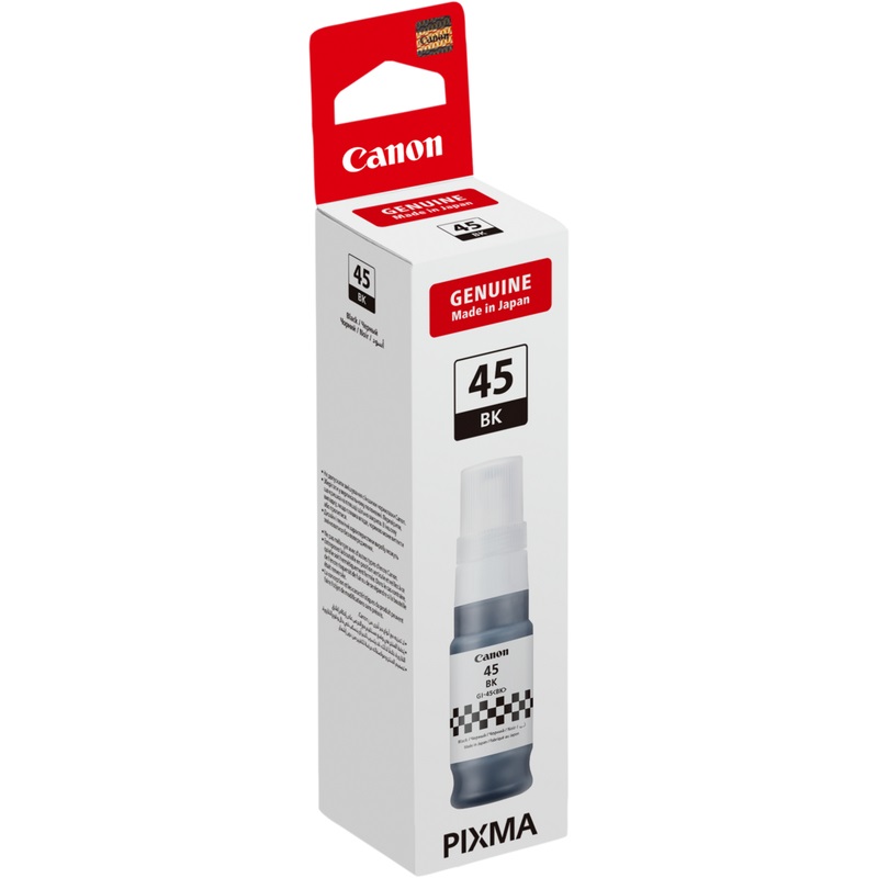 Canon GI-45BK Cartuccia d'Inchiostro Originale Nero 70 ml - 3000 Pagine, 1 pz