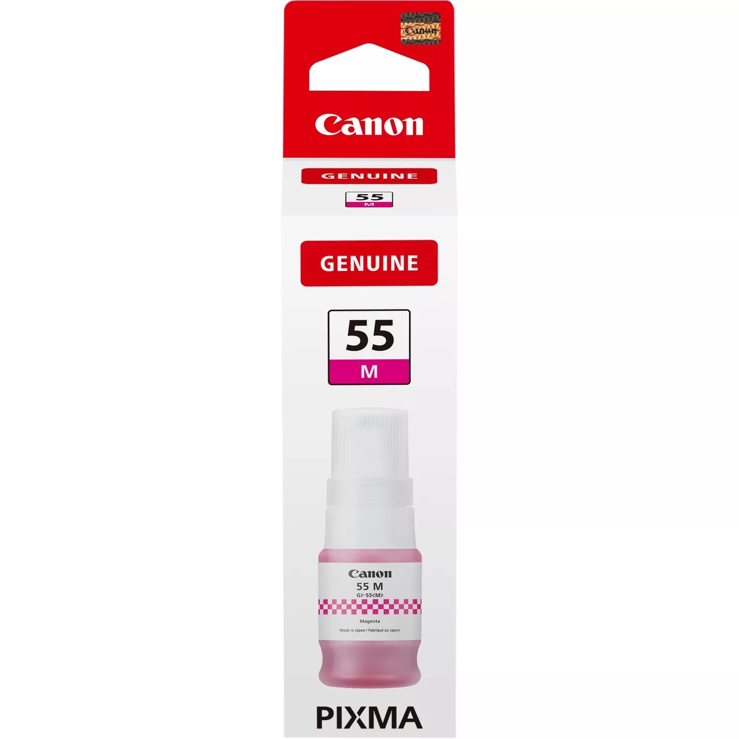 Canon 6290C001 Cartuccia d'inchiostro Magenta Originale GI-55M, 40 ml, fino a 3000 pagine, 1 pz