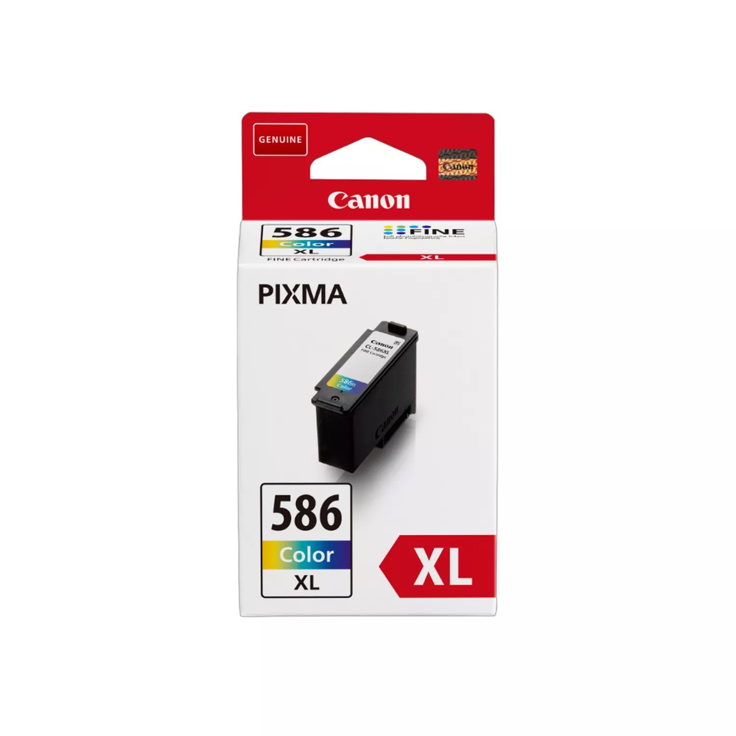 Canon CL-586XL Cartuccia d'Inchiostro Originale Resa Elevata (XL) Ciano, Magenta, Giallo - 14,1 ml, 300 Pagine