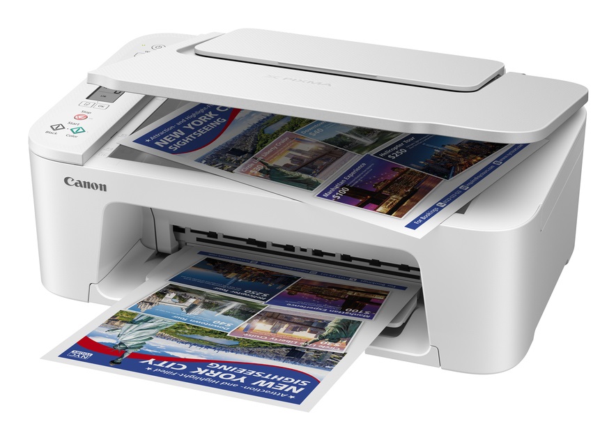 Canon PIXMA TS3751i Stampante Multifunzione Inkjet A4 Wi-Fi 4800 x 1200 DPI, 7,7 ppm, Bianco