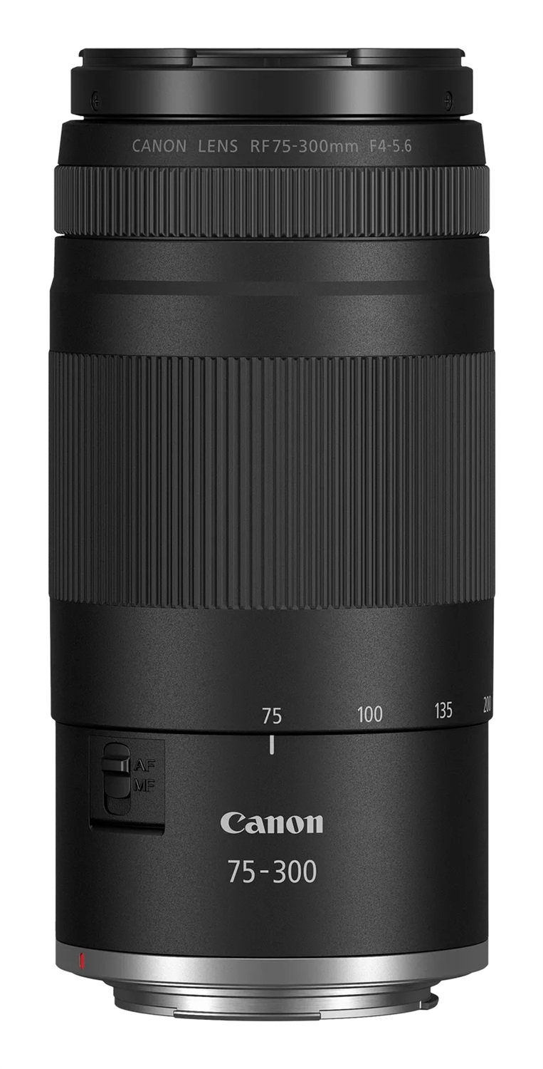 Canon RF 75-300mm F4-5.6 - Teleobiettivo Zoom per Fotografia Sportiva e Fauna Selvatica con Autofocus e Rivestimento Super Spectra