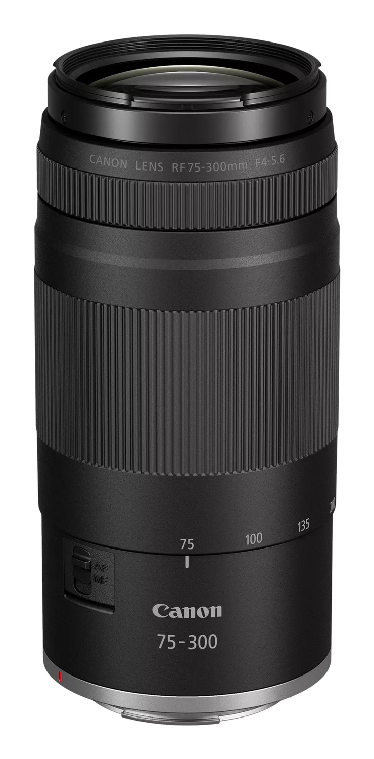 Canon RF 75-300mm F4-5.6 - Teleobiettivo Zoom per Fotografia Sportiva e Fauna Selvatica con Autofocus e Rivestimento Super Spectra