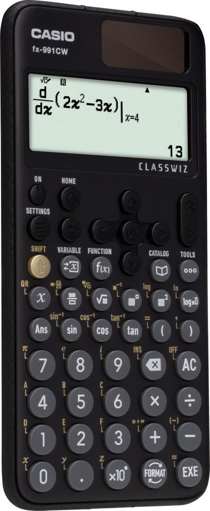 Casio FX-991CW (Modello 2024) Calcolatrice Scientifica - 540 Funzioni, Display LCD ad Alta Risoluzione, Design Intuitivo