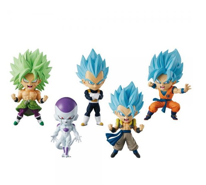 Bandai Chibi Masters Dragon Ball - Figura 8 cm con Stand e Base Inclusi, Modelli Assortiti