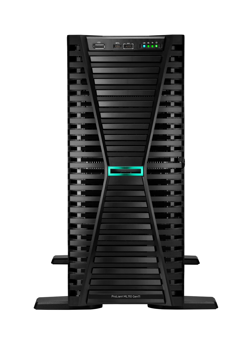 HPE ProLiant ML110 Gen11 - Server Tower 12-core Intel® Xeon® Silver 4510 2,4 GHz, 64 GB DDR5-SDRAM, 960 GB, 8x2.5 SFF, 2x480GB SSD, 2x1000W RPS